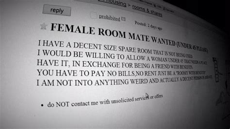 see also. . Craigslist roommates wanted